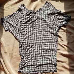 Stile Benetton Hounds Tooth Top